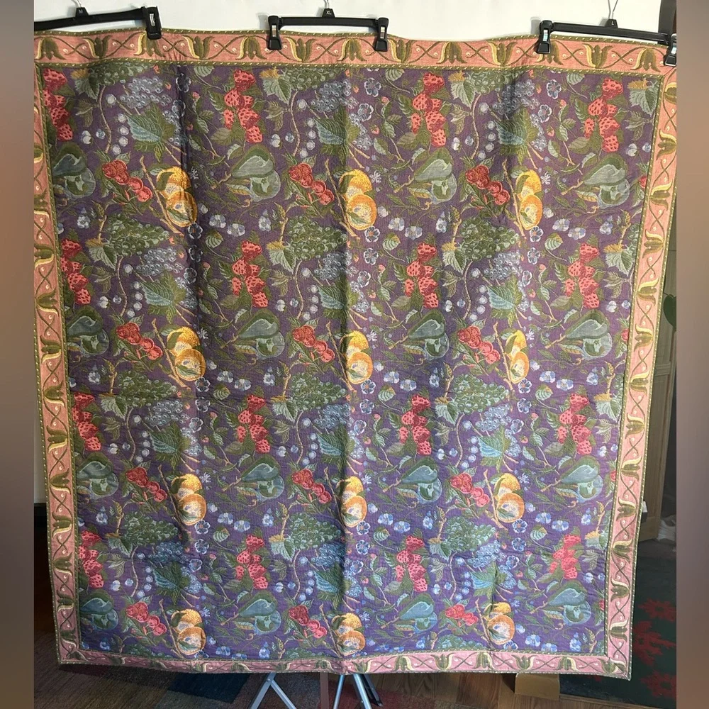 TAPISSERIE AMBIANCES DE FRANCE PARIS NEW YORK TAPESTRY WALL HANGING HOME DECOR